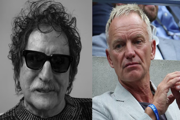 Charly García firmó el contrato para el lanzamiento del single con Sting