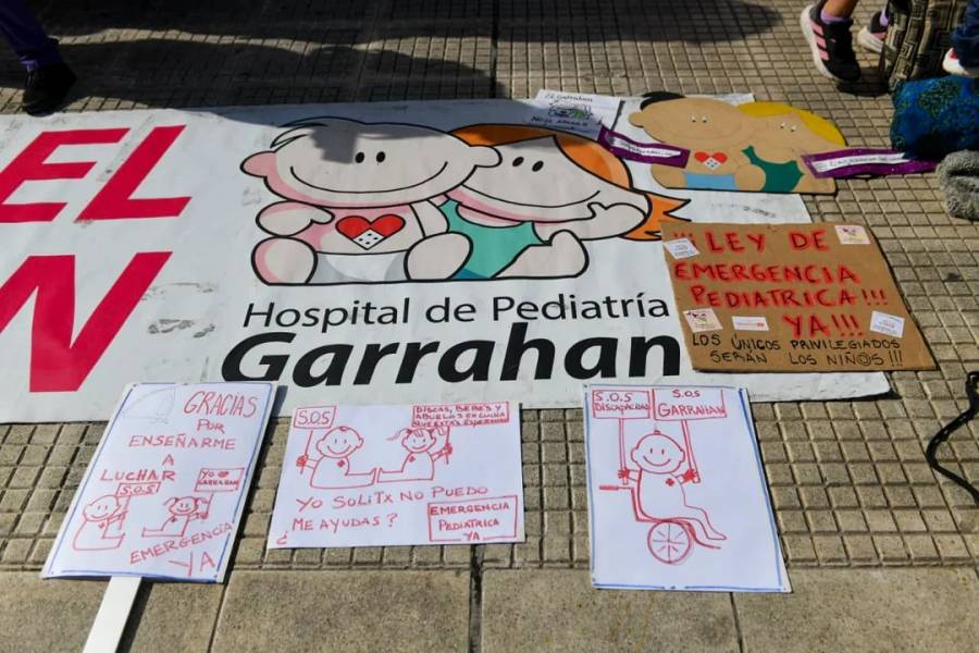 Javier Milei también rechazó la Emergencia en el Garrahan