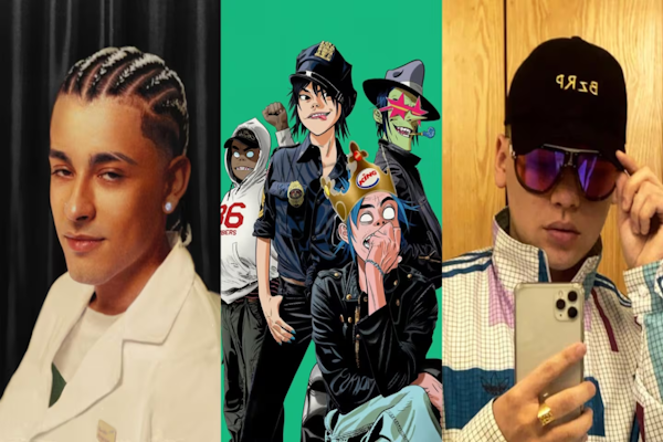 Trueno y Bizarrap participarán del nuevo disco de Gorillaz