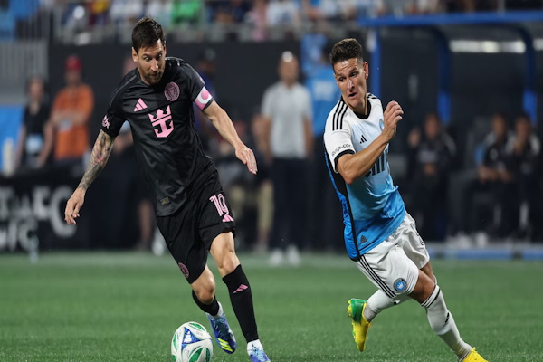 El Inter Miami de Messi y De Paul perdió 3-0 con Charlotte FC por la MLS