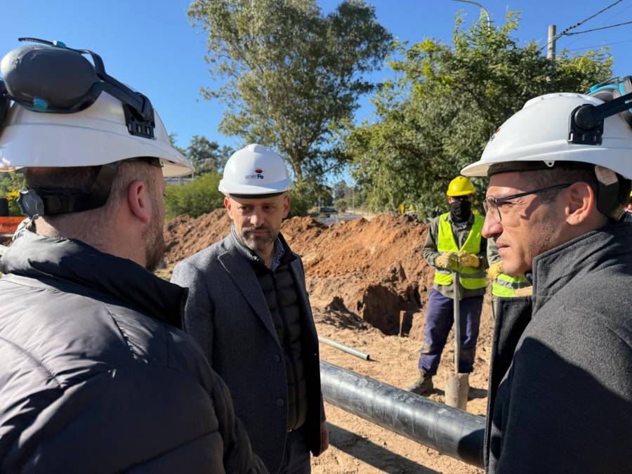 La obra presenta un 90 % de avance y beneficiará a más de 250.000 santafesinos