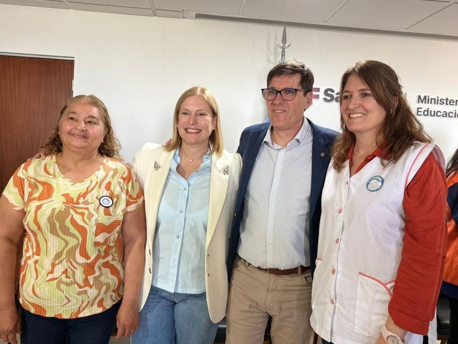 Scaglia: “Construir aulas es dejar un legado en cada rincón de la Provincia”