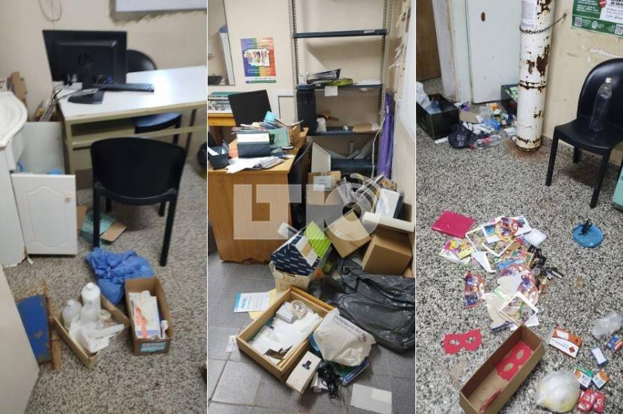 Robo y destrozos en el Centro de Salud 