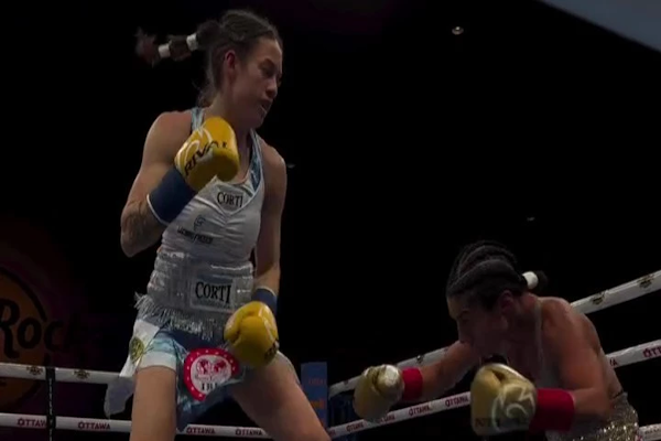 Evelin Bermúdez: nocaut y triple corona