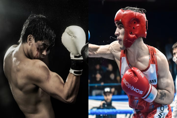 Se enfrentarán los nietos de dos leyendas del boxeo argentino 