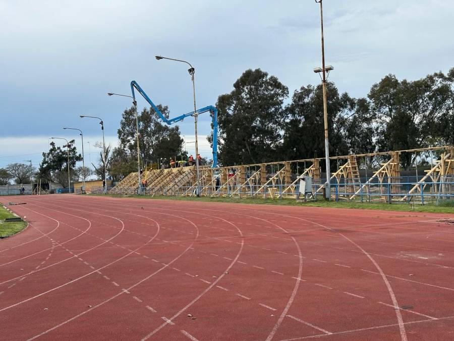 Juegos Suramericanos 2026 en Santa Fe: la nueva pista del CARD comienza a mostrar sus tribunas