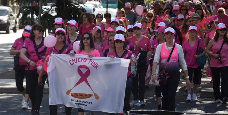 Este sábado se realiza la caminata contra el cáncer de mama 