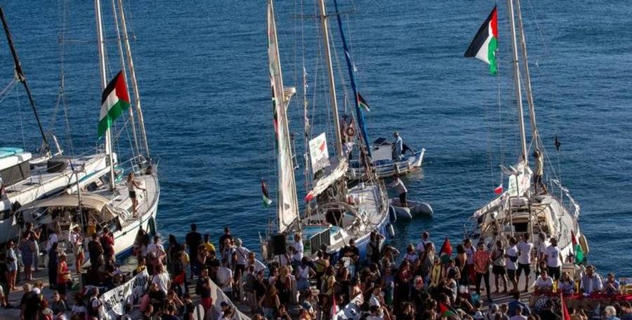 La Armada de Israel interceptó la flotilla humanitaria con rumbo a Gaza