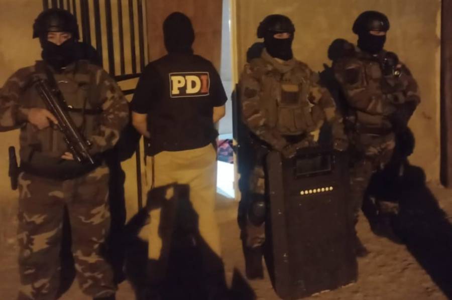 PDI detuvo a cinco personas por microtráfico en Santa Fe y Santo Tomé