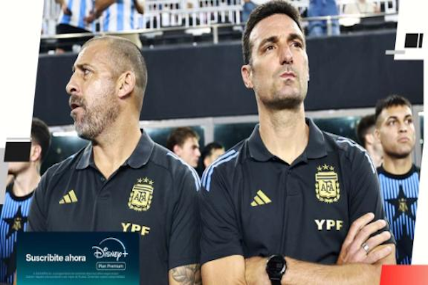 Scaloni habló tras la goleada de Argentina a Puerto Rico