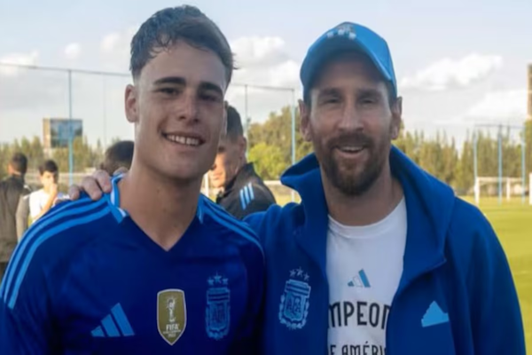 La reacción de Messi tras la clasificación de Argentina a la final