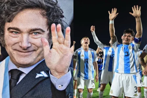 Milei canceló su viaje a la final del Mundial Sub-20