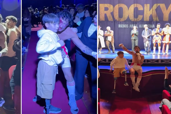 Rocky: la reacción de Nicolás Vázquez con un niño santafesino