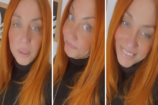 Tras la detención de su novio: el video de Lourdes de Bandana agradeciendo 