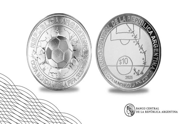 Lanzaron moneda a 40 años del gol de Maradona a los ingleses