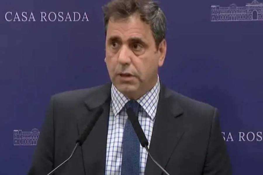 Lisandro Catalán dejó el Ministerio del Interior