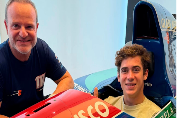 GP de Brasil: Colapinto y Rubens Barrichello, un encuentro con historia