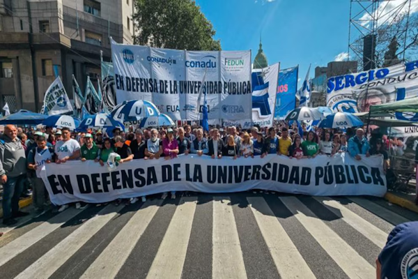 Habrá paro docente universitario de 72 horas en todo el país