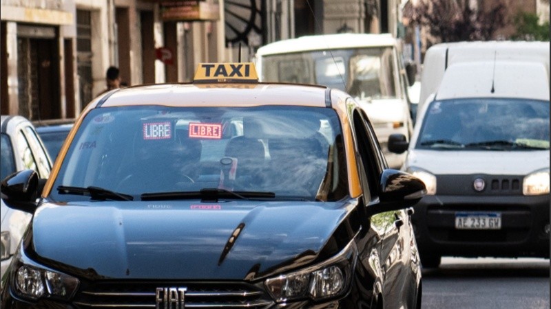 Taxistas en 