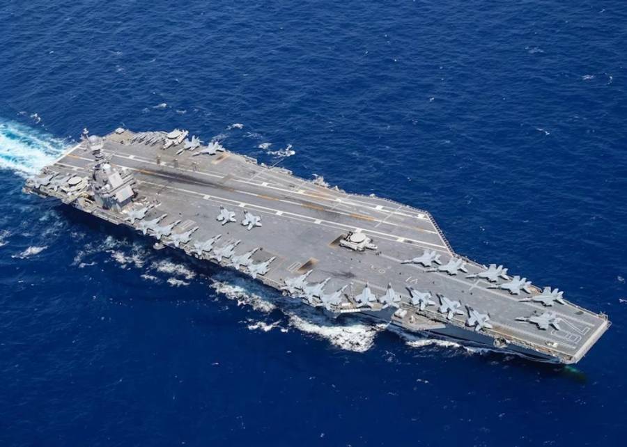Estados Unidos desplegó un portaaviones en el Caribe y generó reacciones internacionales