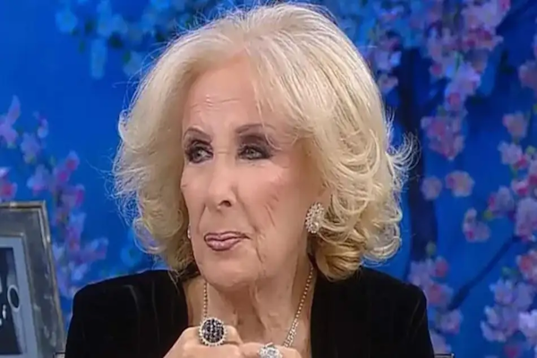 Mirtha Legrand con una cautelar antes de recibir a Fabiola Yañez
