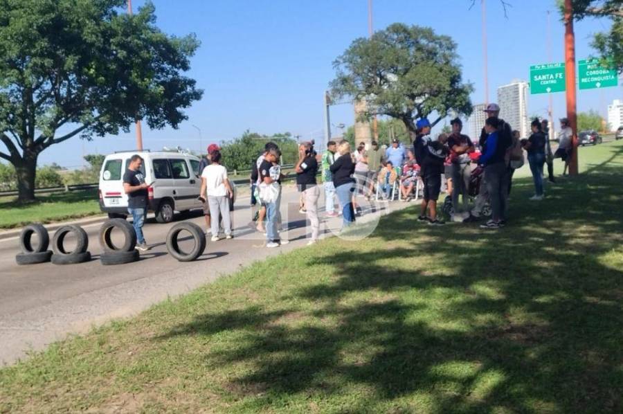 Luego de tres horas de corte por parte de pescadores, se normalizó el paso vehicular en la ruta 168