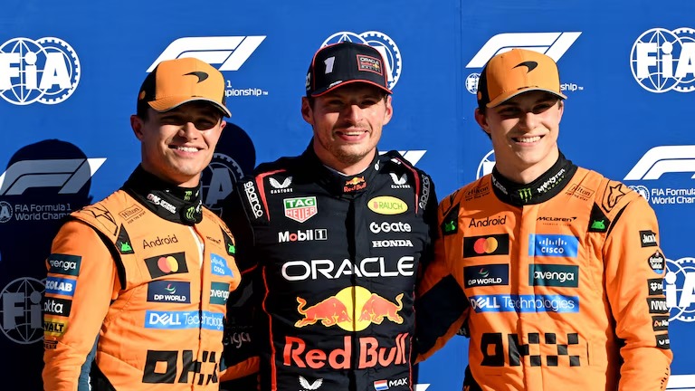 Verstappen se llevó el triunfo y Colapinto terminó 15º tras dos sanciones