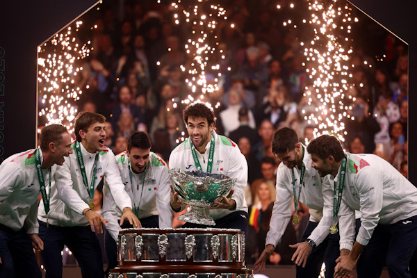 Copa Davis: Italia venció a España y se coronó campeón