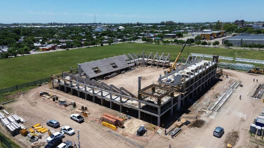 El nuevo Microestadio de Rafaela ya superó el 30 % de su construcción