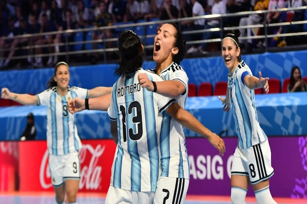 Mundial de Futsal femenino: Argentina cerró la fase de grupos con puntaje ideal
