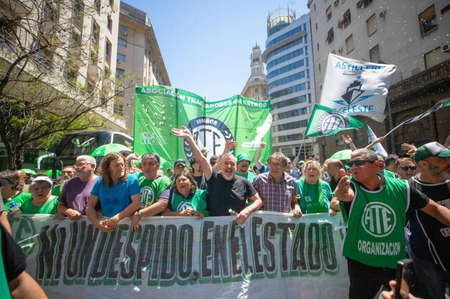 ATE ratificó que hará un paro cuando se trate la reforma laboral en el Congreso