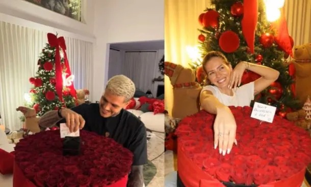 El sorpresivo regalo que Mauro Icardi le hizo a la China Suárez por su primer aniversario: ¿se casan?