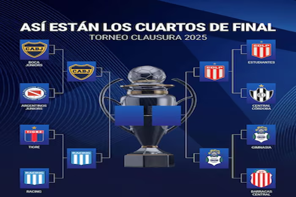 Se completó el cuadro de semifinales del Torneo Clausura
