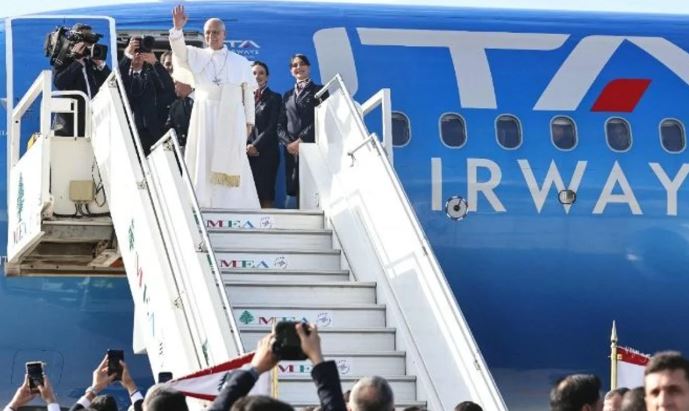 Concluyó la primera gira pastoral del Papa