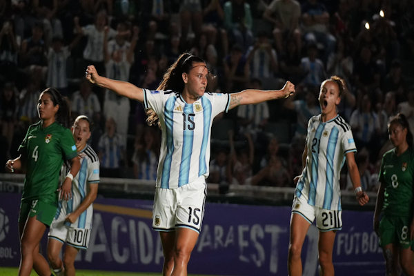 Rumbo al Mundial Femenino de Brasil 2027: Argentina goleó a Bolivia