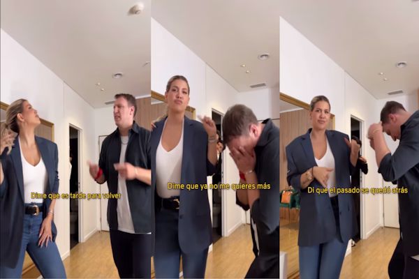 El divertido baile de Wanda Nara y Maxi López 