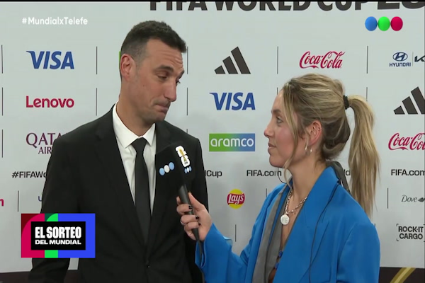 Scaloni habló tras el sorteo del Mundial