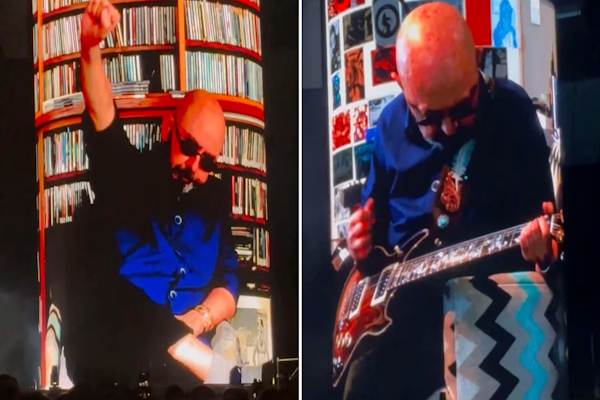 El emotivo mensaje del Indio Solari en pleno show