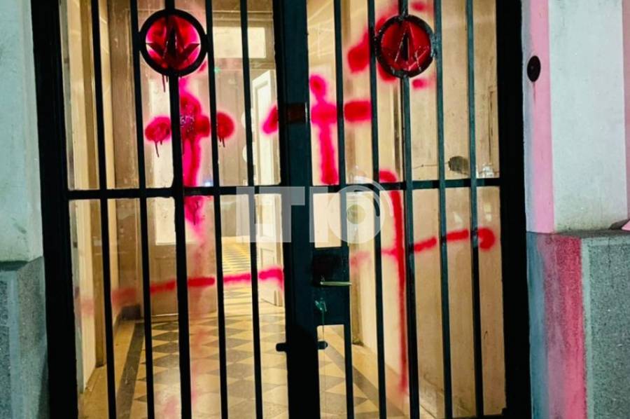 Vandalizaron el histórico templo masónico y la institución presentó denuncia