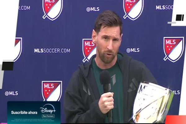 Messi recibió el premio MVP de la MLS por segundo año consecutivo