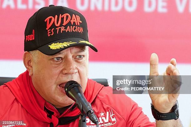 Ministro de Interior venezolano alerta que EE. UU. quiere robarse el petróleo, el oro, el gas y el agua