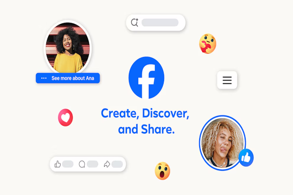 Meta cambia el diseño de Facebook