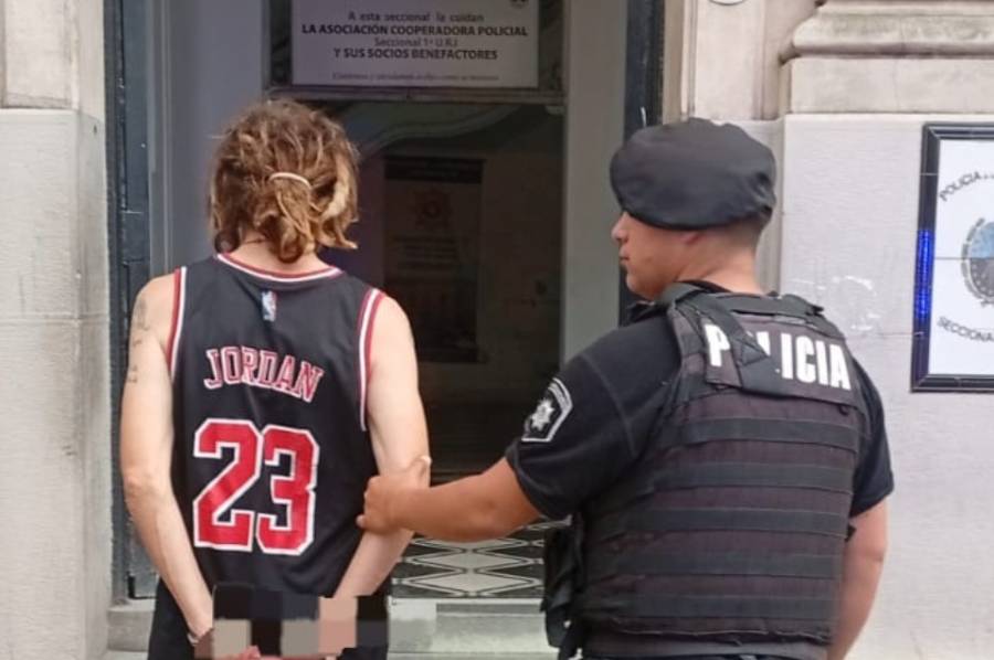 Un hombre detenido y un arma blanca secuestrada tras un violento episodio