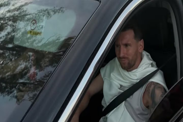 Rosario: Messi le cumplió el sueño a un fanático