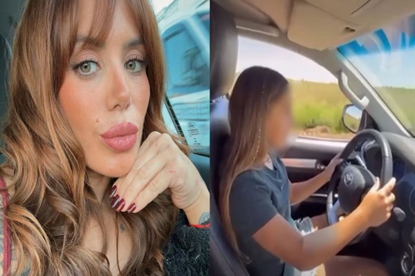 El provocativo video de Valeria Aquino tras la quita de su licencia de conducir