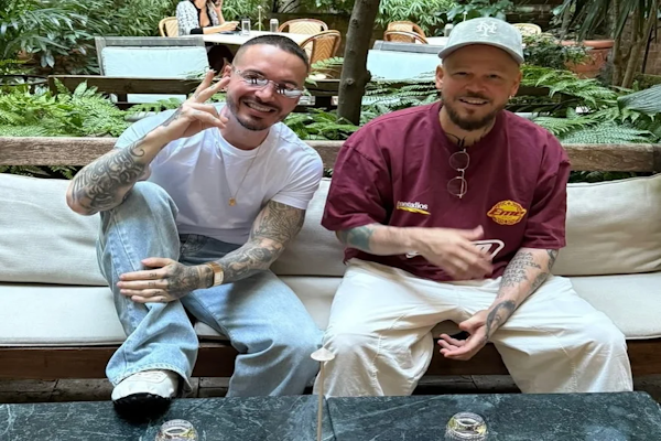 Histórico: J Balvin y Residente se reconciliaron