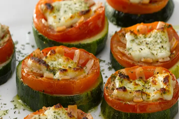 Pizzetas de zucchini, receta ideal para los días de calor