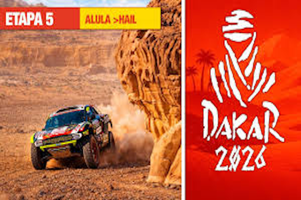 Rally Dakar 2026: así será la Etapa 5