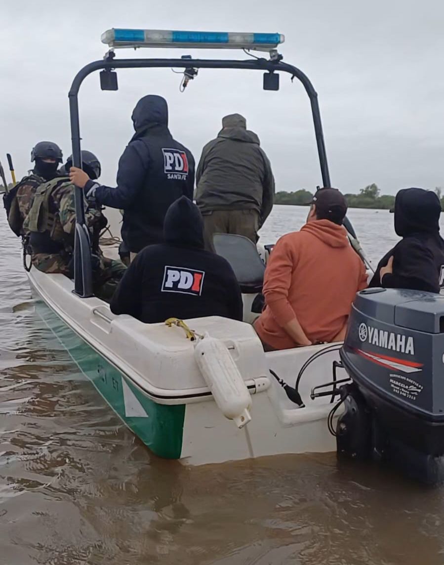 La Policía de Santa Fe detuvo a dos hombres por el doble homicidio del río Coronda