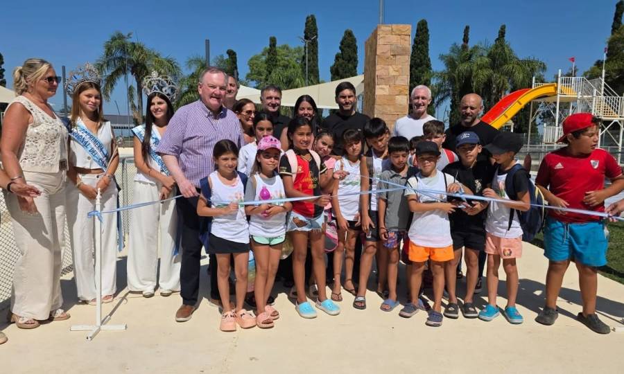 Se inauguró la Puesta en Valor del Parque Municipal de San Guillermo